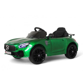 Детский электромобиль Мерседес-Бенц AMG GT X777XX зеленый глянец