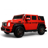 Электромобиль Mercedes-Maybach G650 Landaulet (M999MM) красный, самый большой Гелик