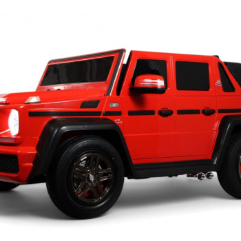 Электромобиль Mercedes-Maybach G650 Landaulet (M999MM) красный, самый большой Гелик