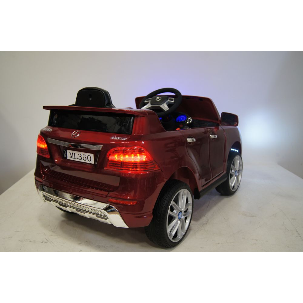 Детский джип Mercedes Benz ML350 вишневый глянец