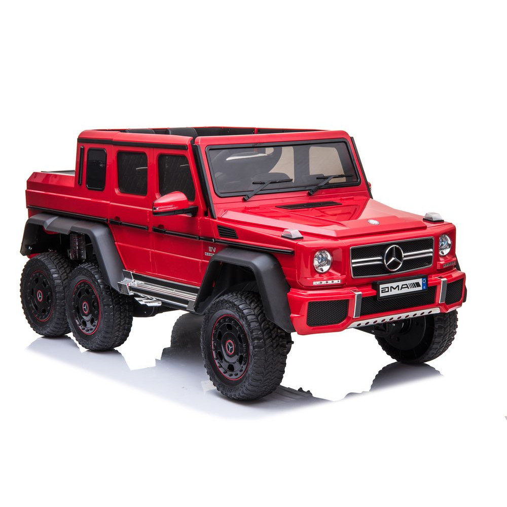Детский электромобиль Мерседес G63 AMG (P777PP) красный