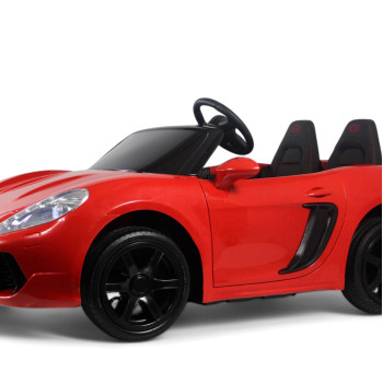 Большой электромобиль Porsche Cayman T911TT NEW красный