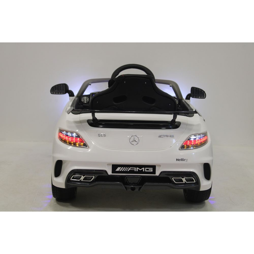 Детский электромобиль А333АА белый VIP-CARBON