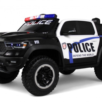 Полицейский электромобиль Dodge RAM 1500 TRX (O111OO) черный