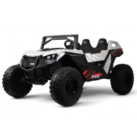 Детский электромобиль A707AA LUX NEW 4WD белый Spider (RiverToys)