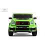 Детская машина Mercedes-Benz Brabus Z888ZZ зеленая, скорость 11 км/ч