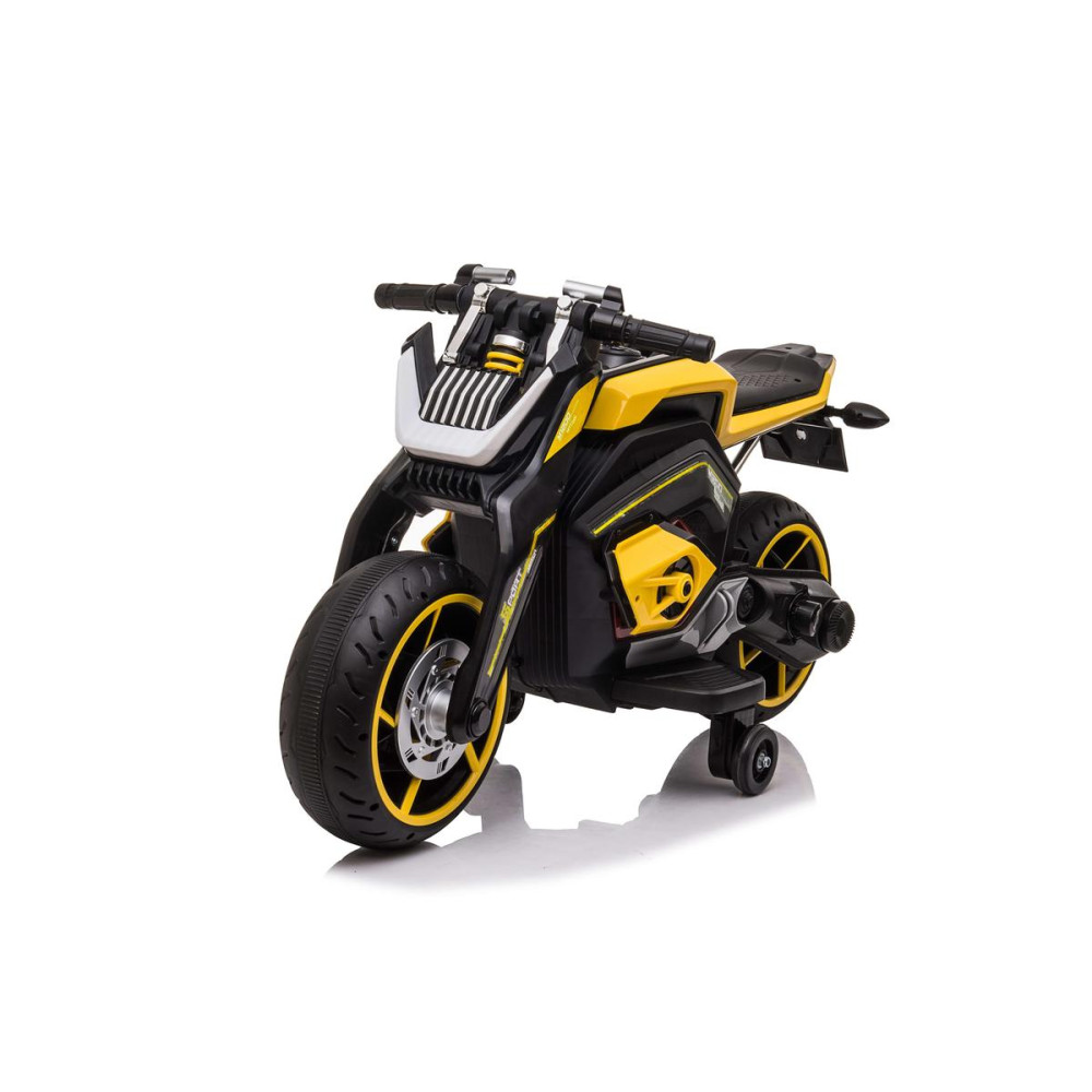 Детский электромотоцикл Х111ХХ желтый