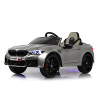 Детский электромобиль BMW M5 Competition (A555MP) серый глянец (RiverToys)