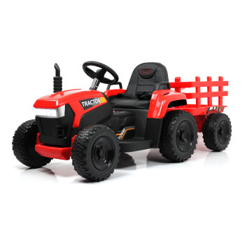 Детский электромобиль трактор H888HH красный