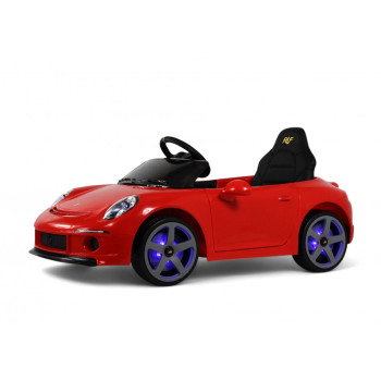 Электрический детский автомобиль Porsche 911 RUF (A444AA) красный