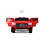 Электромобиль Mercedes М007БХ красный, скорость 12 км/ч