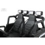 Детский электромобиль Jeep Wrangler T444TT 4WD черный