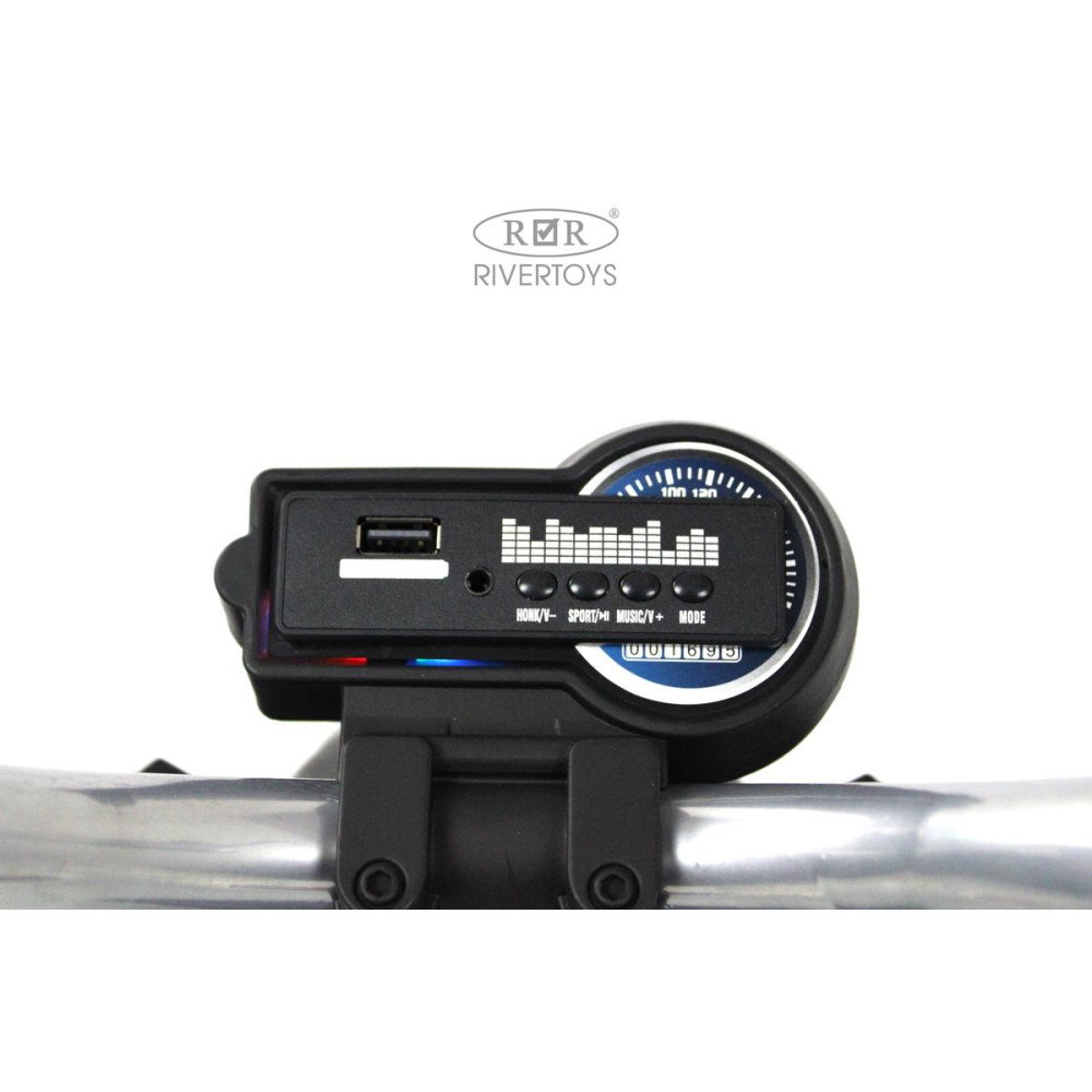 Детский электромотоцикл Z111ZZ черный