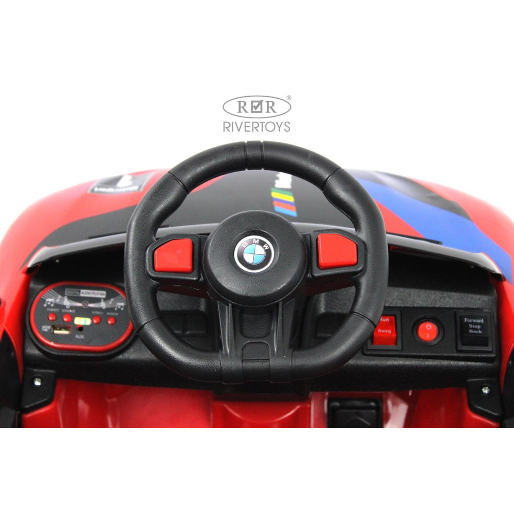 Детская машина BMW F444FF красная с пультом