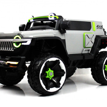 Детский электромобиль Jeep М222БХ серый