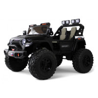 Электромобиль трансформер Jeep A222AA черный