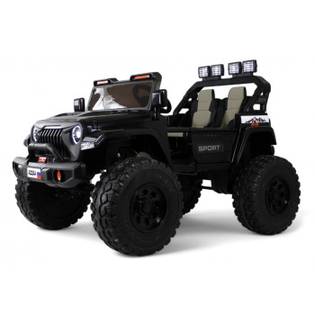 Электромобиль трансформер Jeep A222AA черный