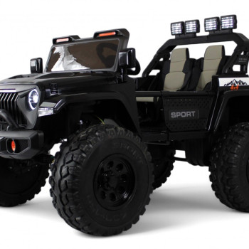 Электромобиль трансформер Jeep A222AA черный