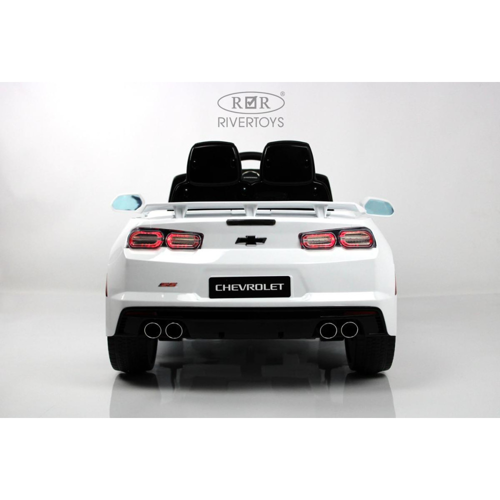Детский электромобиль Chevrolet Camaro 2SS (HL558) белый