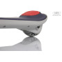 Детский самокат-беговел HB-801 бело-фиолетовый (RiverToys)