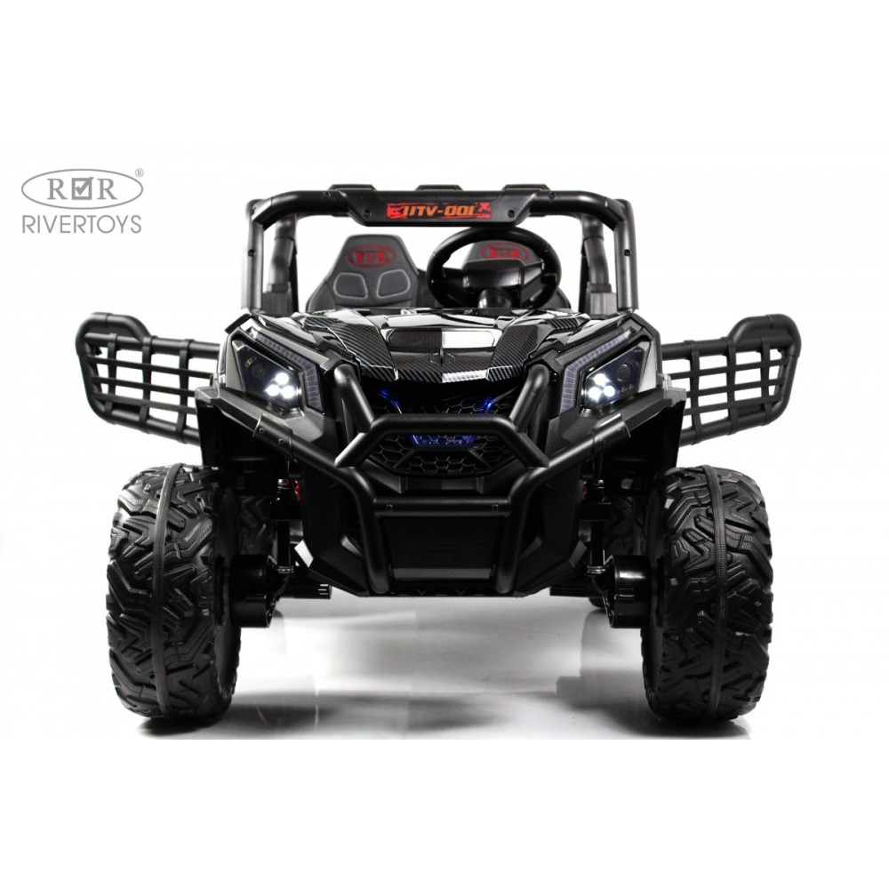 Детский электромобиль K777KK LUX 4WD черный