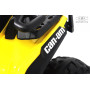 Детский электроквадроцикл BRP Can-Am Outlander (Y888YY) желтый, двухместный