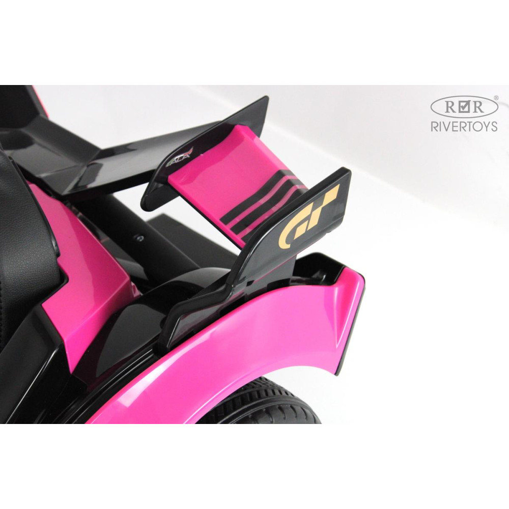 Детская машина Lamborghini GT (HL528) розовый с пультом, на резиновых колесах