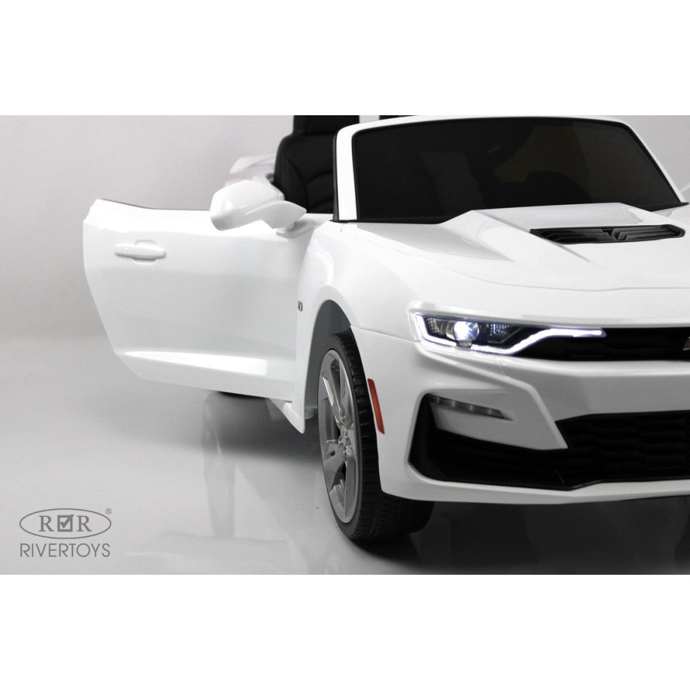 Детский электромобиль Chevrolet Camaro 2SS (HL558) белый