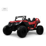 Детский багги А707АА (Рестайлинг) LUX NEW 4WD красный спайдер
