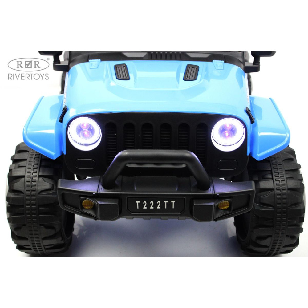 Детский багги Jeep Wrangler T222TT 4WD синий