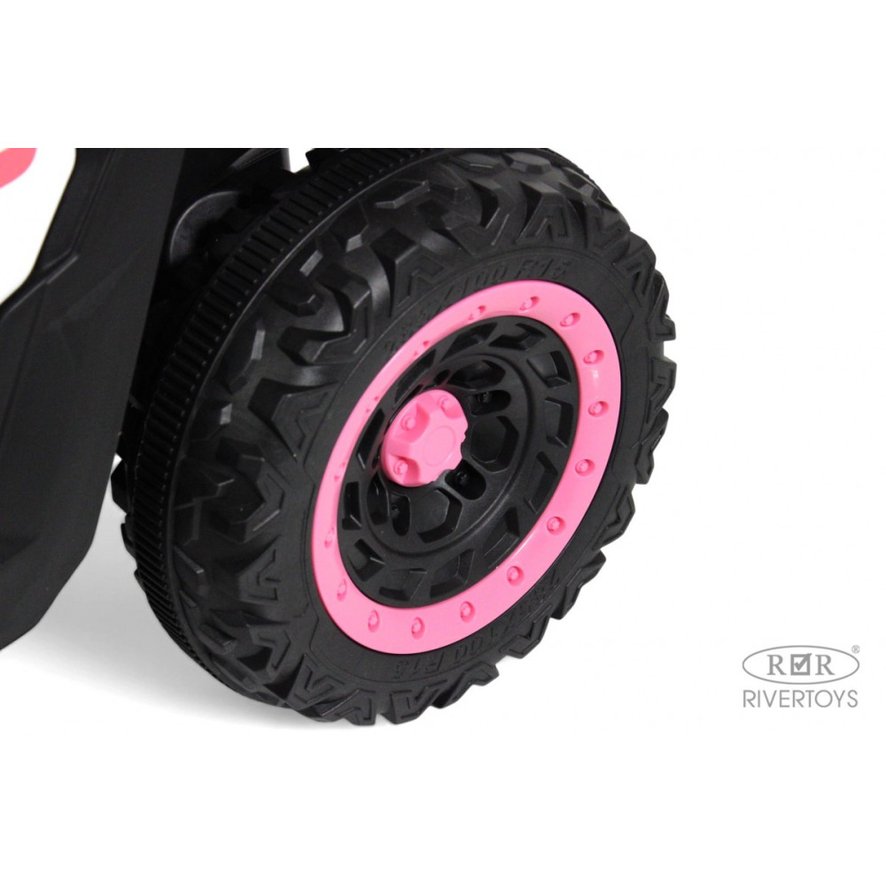 Детский электромобиль М303БХ розовый (RiverToys)
