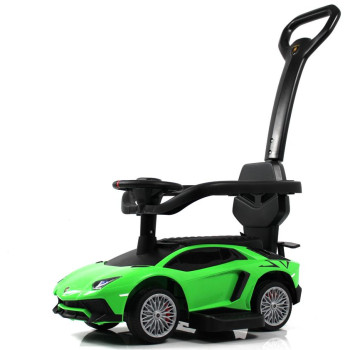 Детский толокар Lamborghini M555MM-H зеленый