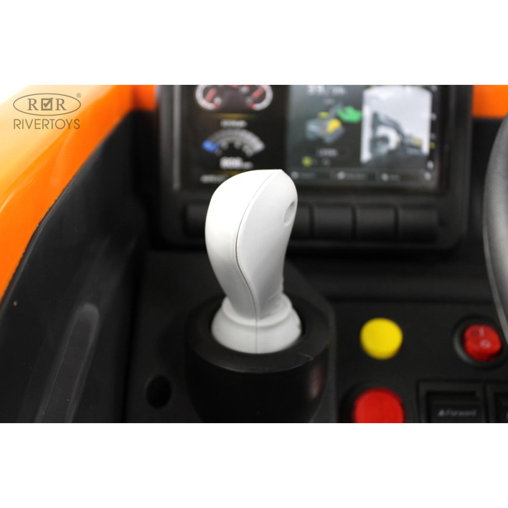 Детский экскаватор Volvo (Y444YY) оранжевый