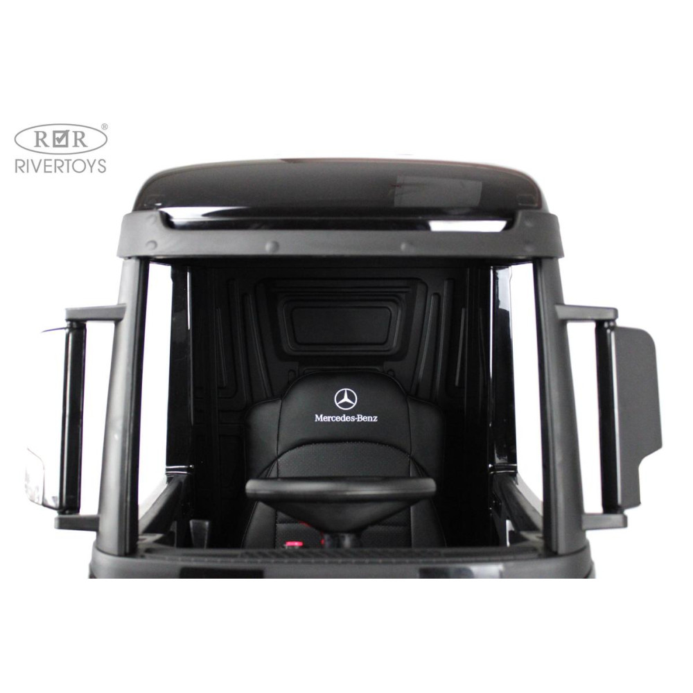 Детский электромобиль Mercedes-Benz Actros 4WD (HL358) черный