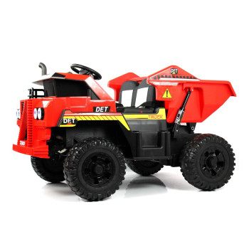 Детский электромобиль самосвал K111AM красный