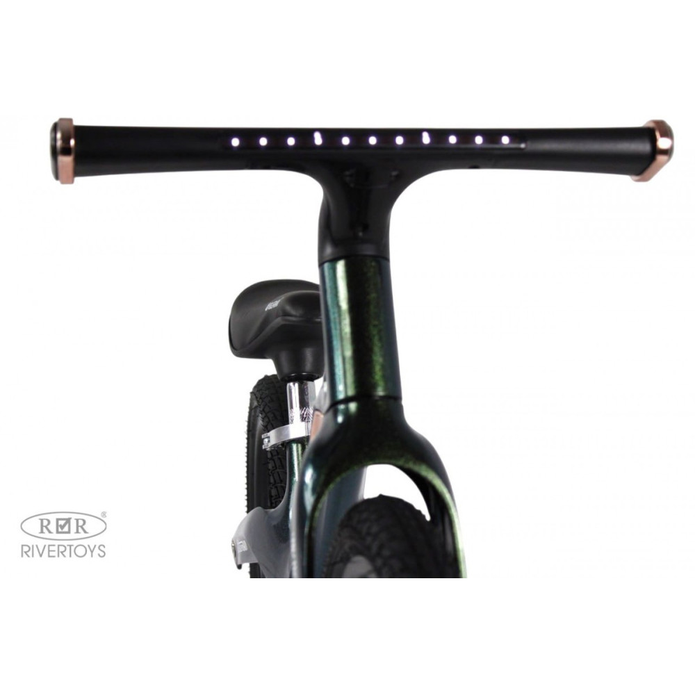 Беговел HB-555-14 темно-зеленый, детский