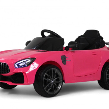Электромобиль Mercedes-Benz AMG GT X777XX розовый глянец