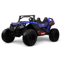 Детский электромобиль A707AA LUX NEW 4WD синий спайдер, Рестайлинг