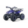 Детский квадроцикл LEON 49CC синий спайдер, скорость 20 км/ч, бензиновый