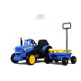 Детский электромобиль Z333VO-A синий (RiverToys)