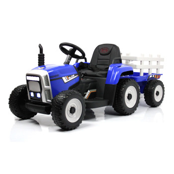 Детский электромобиль трактор H444HH синий