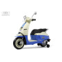 Детский скутер Vespa Z222ZZ голубой