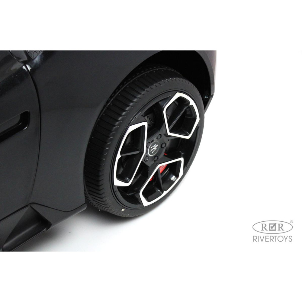 Двухместный электромобиль Maserati MC20 (P111PP) черный глянец