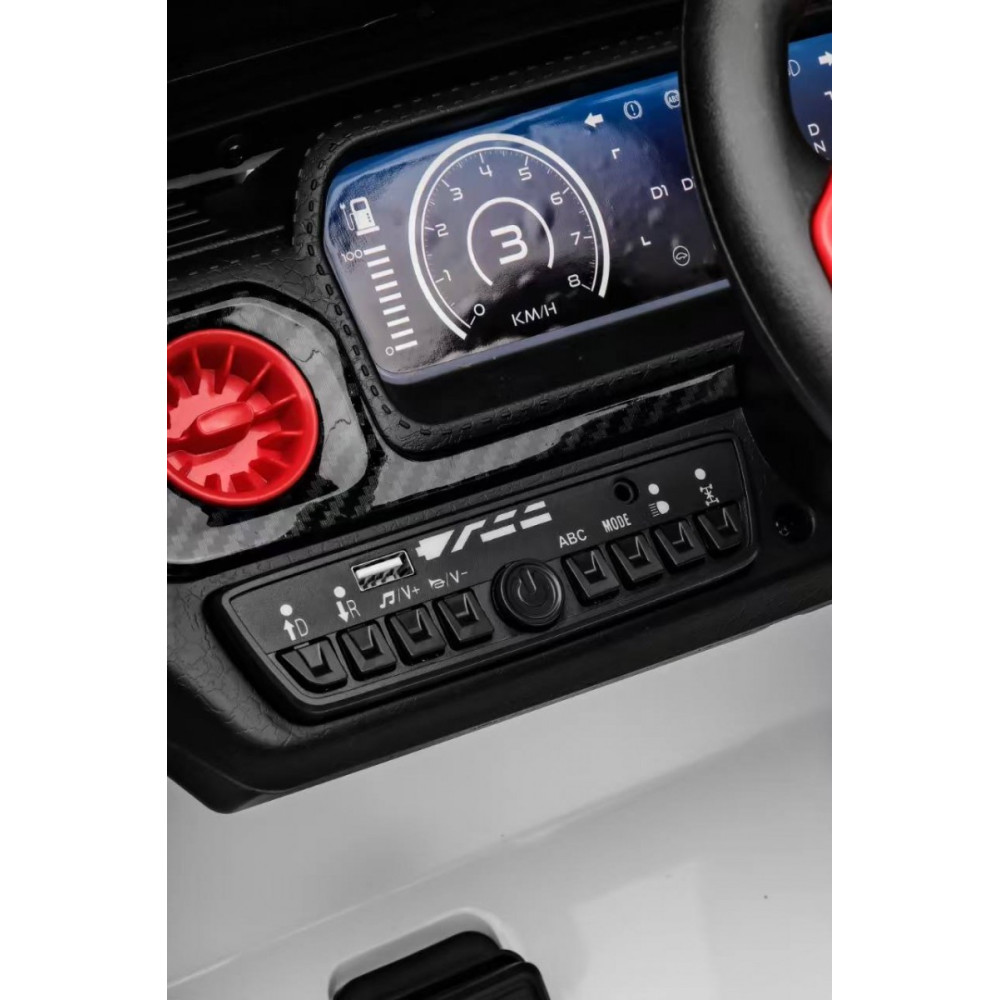 Детский электромобиль Brabus Z777ZZ белый