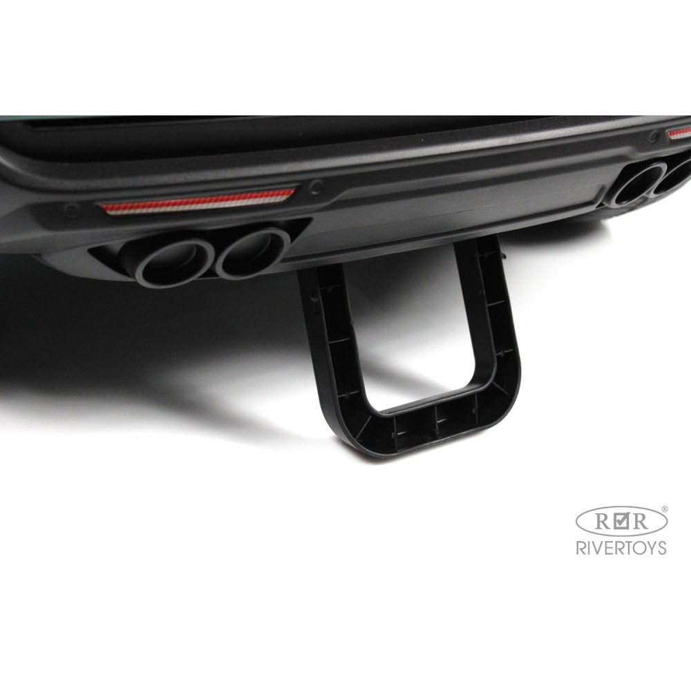 Детская машина джип Range Rover Y999YY серый глянец