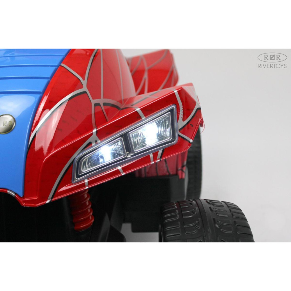 Детский электроквадроцикл T555TT красный паук