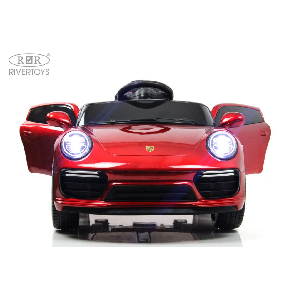 Электромобиль Porsche F333FF красный глянец