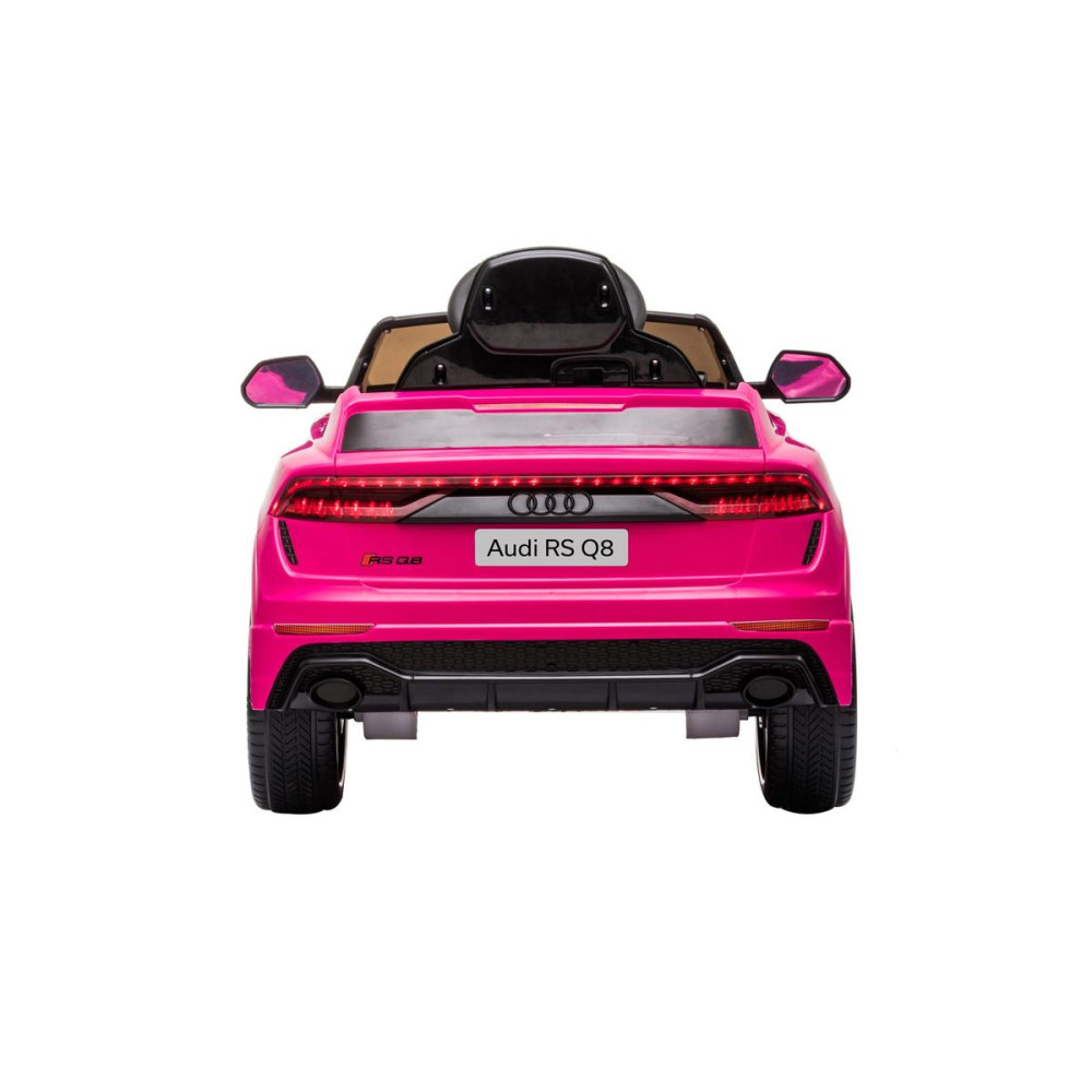 Детский электромобиль Audi RS Q8 (HL518) розовый, с пультом ДУ