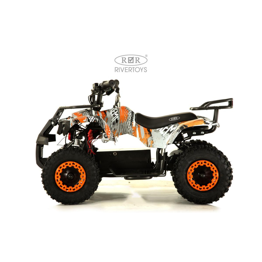 Детский электроквадроцикл TIKI оранжевый, двигатель: 1000W/36V