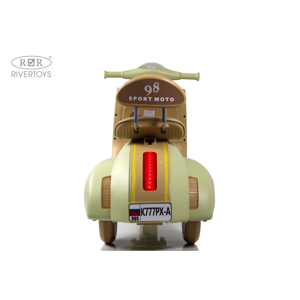 Детский скутер K777PX-A зеленый